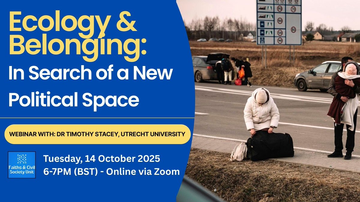 FCSUnit's tweet image. Have we lost the language of belonging: from closed borders to ignored warnings of environmental catastrophe?

Join our online seminar with Dr Tim Stacey @godsandsods to explore an alternative vision.

For more info &amp;amp; to book your free place: 
tickettailor.com/events/faithsa…