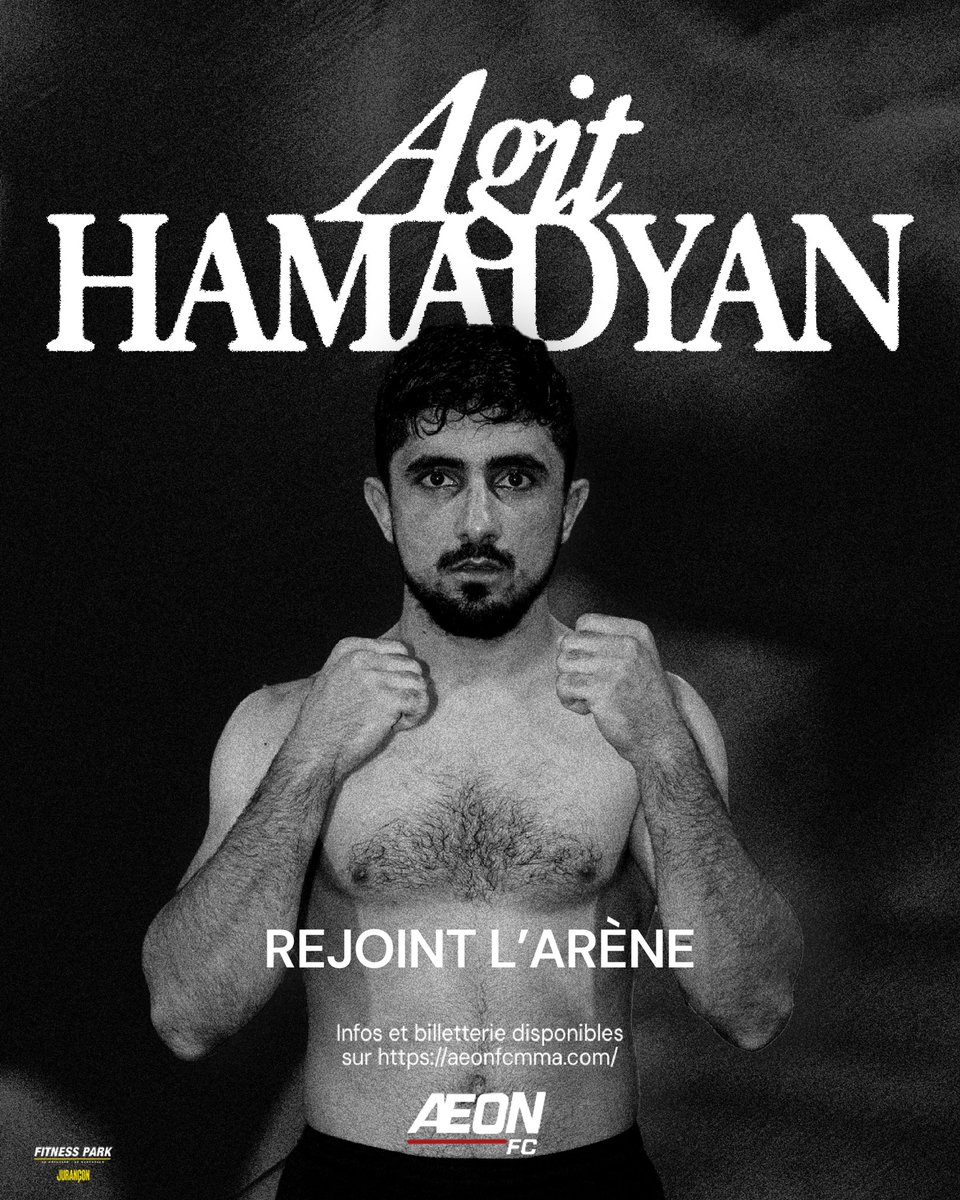 AeonFCmma's tweet photo. Fier de ses racines yézidies, Agit Hamadyan porte en lui une histoire faite de combat et de survie. 

Le 25/10, il s’apprête à transformer son vécu en force pour briller dans la cage de l’AEON FC.

L'AEON FC 1, le 25/10 au Zénith de Pau
Lien en bio https://t.co/6WVV28htqW