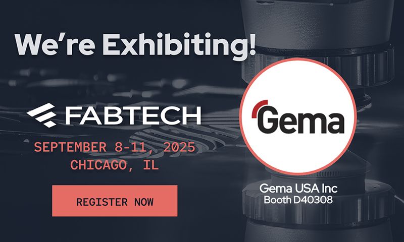 Visit Gema at FABTECH Booth D40308 to see the latest in powder coating technology! i.snoball.it/p/90yDg/
#FABTECH2025 #youcontrolthecloud #optiflexpro #optigun #roboticcoating #dynamiccontouring #allinone #powdermanagement #powdercoating #coatitwithgema #completeitwithgema