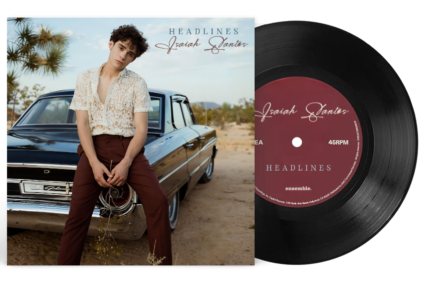 IsaiahxSantos's tweet photo. “Headlines” is officially available on 7” vinyl! I am so excited for you all to have this song in a physical format. https://t.co/5oWbmG6sbU 🖤🤎 #HeadlinesOnVinyl https://t.co/xUY7eq1W7J