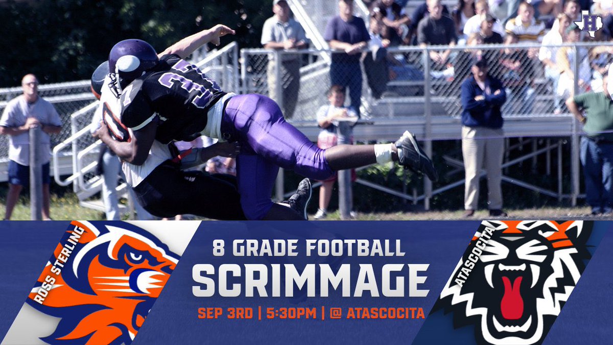 Come show your support for our 8th graders today at Atascocita High School as we take on both Humble middle and Atascocita middle.