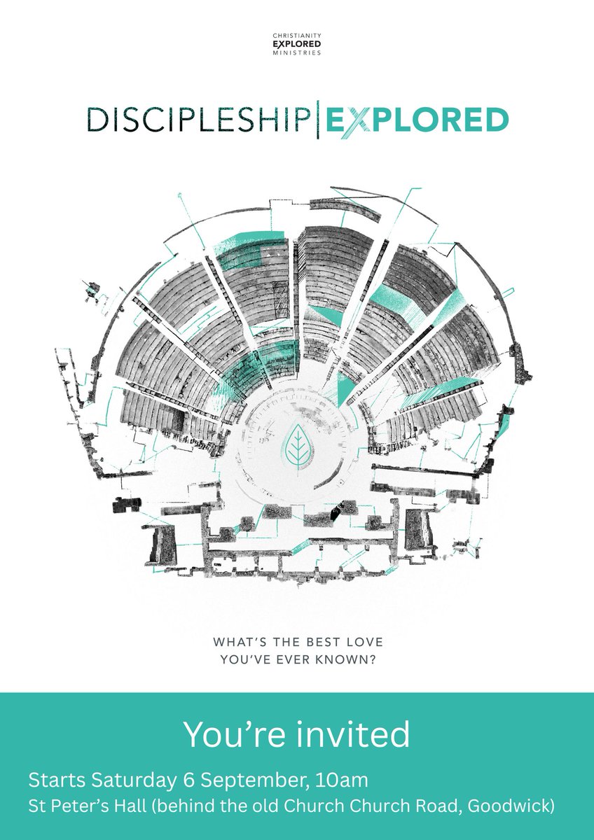 This Saturday is the start of our #DiscipleshipExplored course! It begins at 10am in St Peter's Hall Goodwick. It's a great course to go beyond the basics, to dig into being an apprentice of Jesus &amp; live well as a local church community. There will be cake! Hope to see you there.