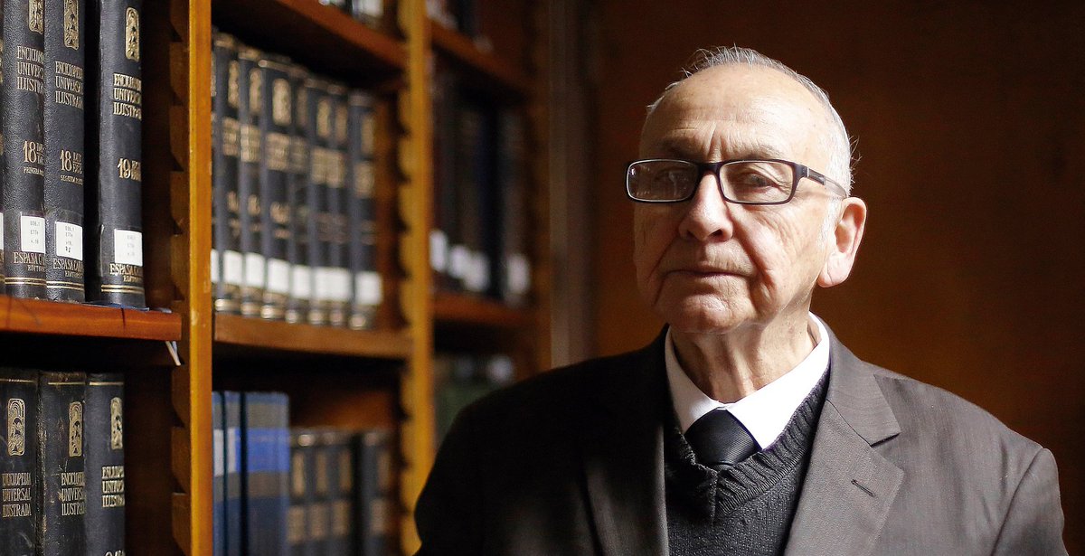 Hoy miércoles 3 de septiembre a las 18:30 horas se realizará la Ceremonia de otorgamiento de la distinción Profesor Emérito al académico Miguel Castillo Didier, considerado uno de los helenistas más relevantes del mundo hispanohablante uchile.cl/f231933