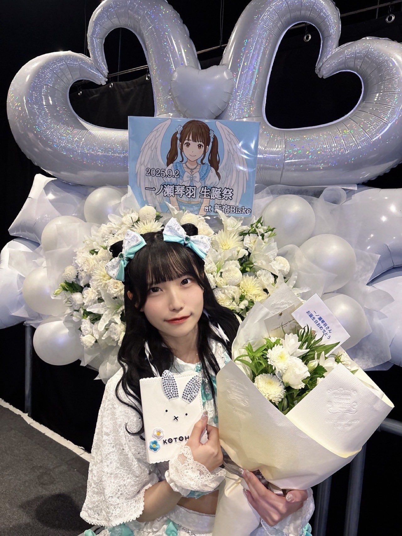 なぎ 聖誕祭 ハピカ20枚 Lolitaな真鍋凪咲から皆さんへ💜 @nagisa_manabe #真鍋凪咲生誕