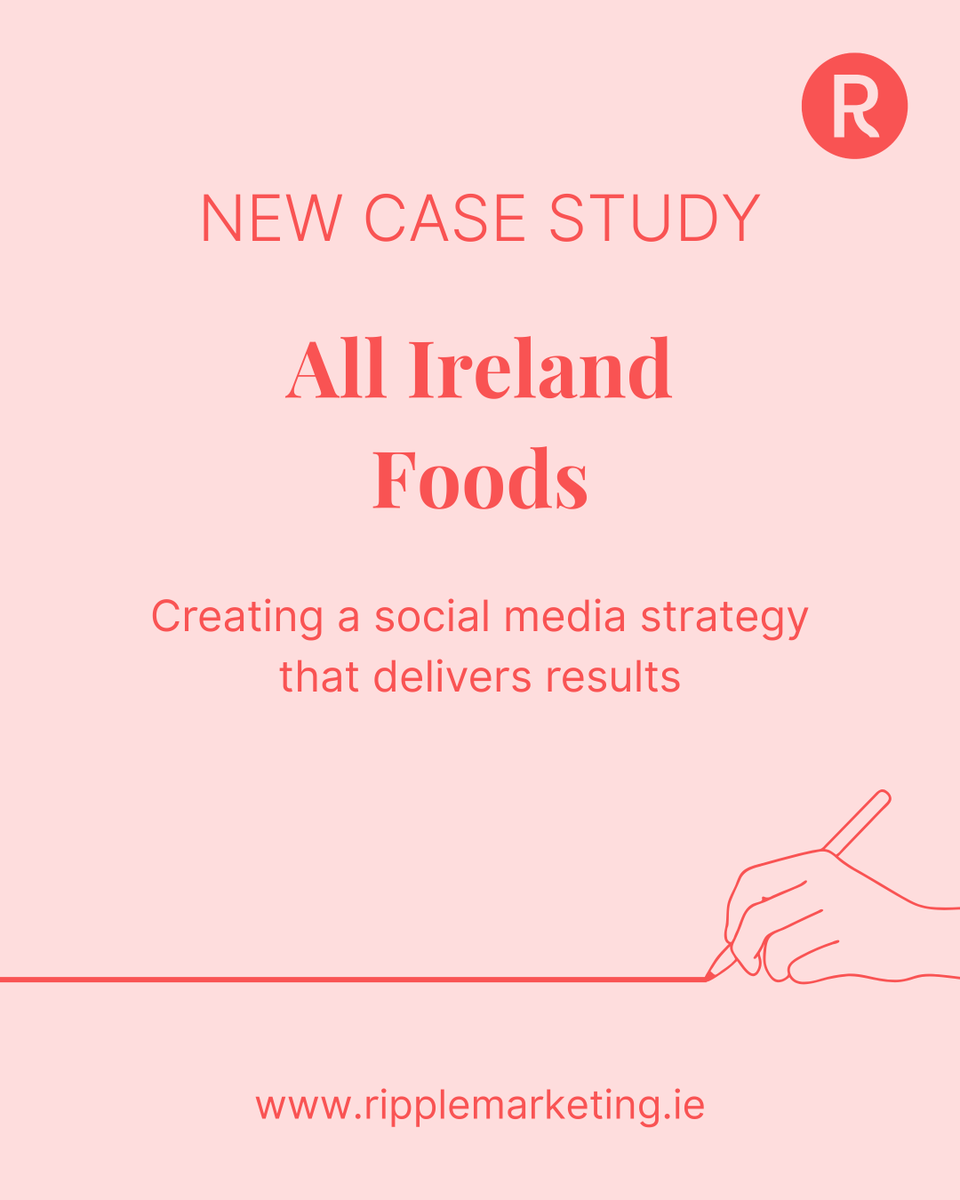 Over 1,000,000 views in Q2. 📈

Read how we created a social media strategy that delivered results. ✨

ripplemarketing.ie/work/all-irela…

#socialmediamarketing #socialmediastrategy #socialmediatips #digitalmarketing