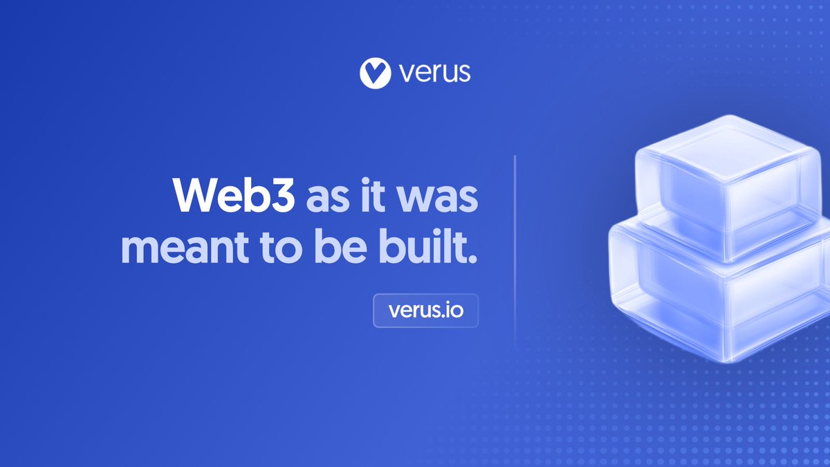 Verus - The Internet of Value (@veruscoin) on Twitter photo Former Microsoft .NET founder Mike Toutonghi calls Verus "the most important work of my career." 
After solving Windows 95 kernel challenges and building .NET, he's now building the future of decentralized infrastructure. Former Microsoft .NET founder Mike Toutonghi calls Verus "the most important work of my career." 
After solving Windows 95 kernel challenges and building .NET, he's now building the future of decentralized infrastructure.