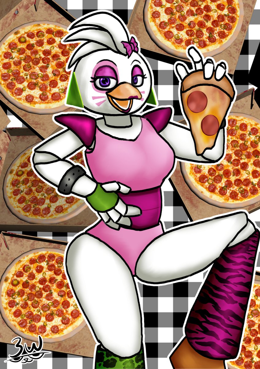 ThreeWenMouse's tweet photo. Glamrock Chica❤️ https://t.co/Q9Bz2MA3Uy