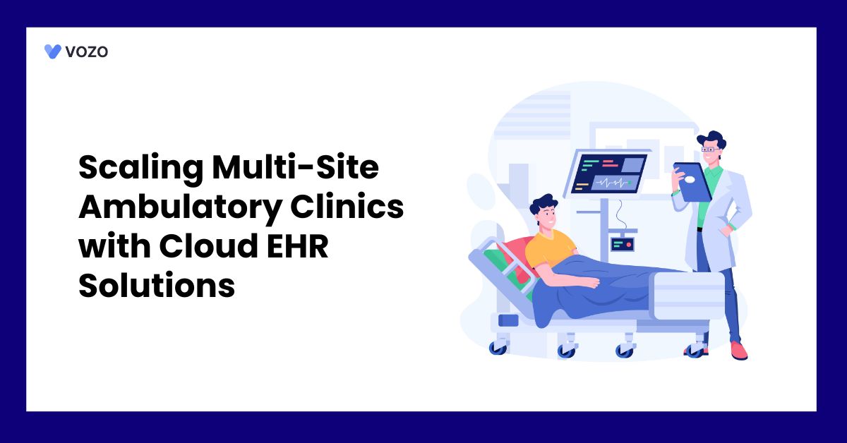 vozo_ehr's tweet image. Multi-site clinics face growth challenges. Cloud EHRs enable scalability, seamless data sharing, HIPAA security & patient engagement. Smarter care, faster growth.
Read More: vozohealth.com/blog/scaling-m…
#cloudehr #ambulatoryehr #clinicalworkflow #healthcare #software #hipaa