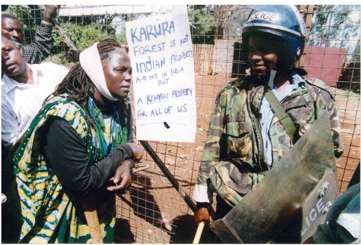 Wangari Maathai risked everything to defend Karura. Honoring her means keeping the forest safe for future generations
#TarmacHereNotKarura
#SaveKarura 
Protect Karura Forest