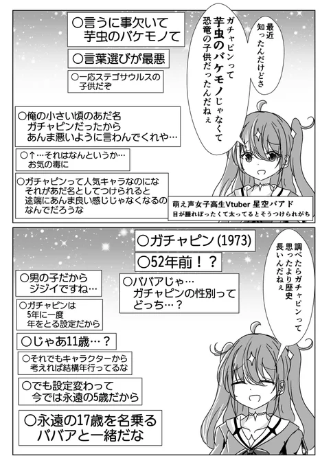 永遠の年齢を詐称してるVtuber 