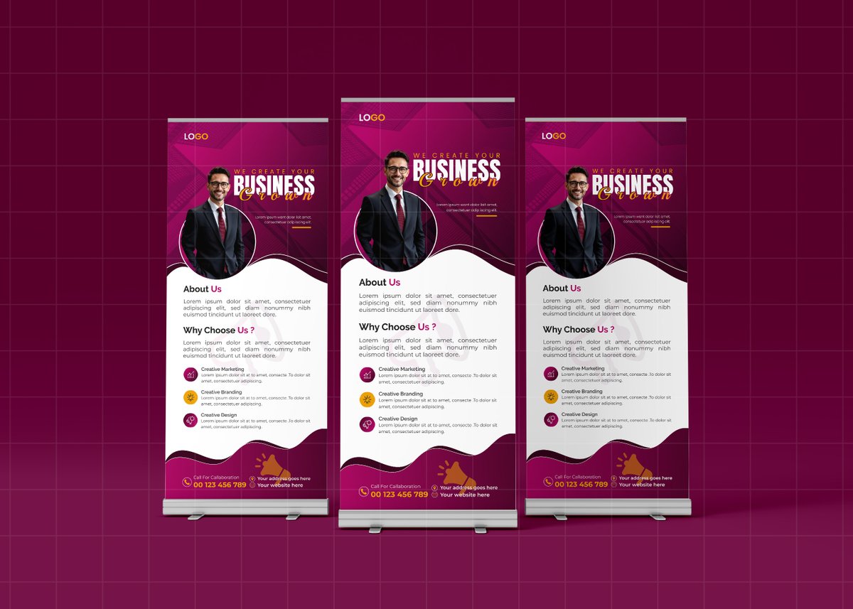 graphiqomas's tweet image. 🚀 Just finished designing a professional business roll-up banner!

Clean layout, bold highlights, and a modern touch to grab attention instantly. 🖼️✨

#graphiqomas #MehdiHasanMasuf #GraphicDesign #BannerDesign #RollUpBanner #PrintDesign #BusinessBranding #CreativeDesign