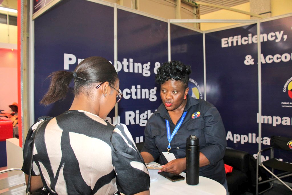 Day 6 at #EITF2025 and we are still on it! 
The energy at the <a href="/MoJCA_Eswatini/">Ministry of Justice - Eswatini</a> stand in Hall 2 remains vibrant as we continue to engage, inform, and connect with the public.

Come through, learn more about our mandate.