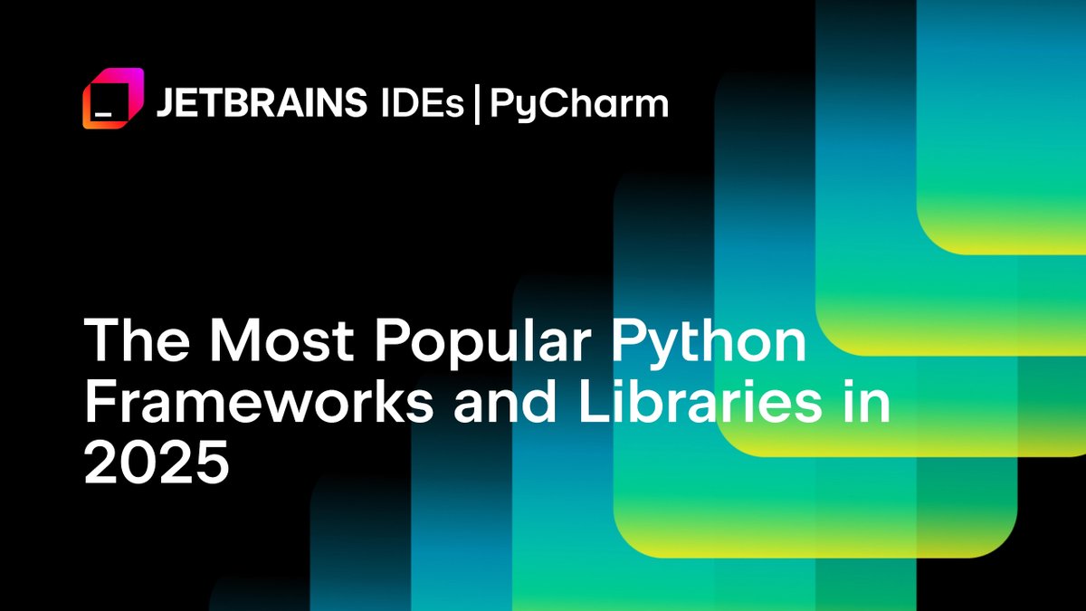 MoureDev's tweet image. JetBrains ha publicado su ranking de frameworks Web de Python:
1️⃣ FastAPI (por cierto, tengo curso 😁)
2️⃣ Django
3️⃣ Flask
4️⃣ Requests
5️⃣ Asyncio
6️⃣ Django REST
7️⃣ httpx
8️⃣ aiohttp
9️⃣ Streamlit
🔟 Starlette
blog.jetbrains.com/pycharm/2025/0…
