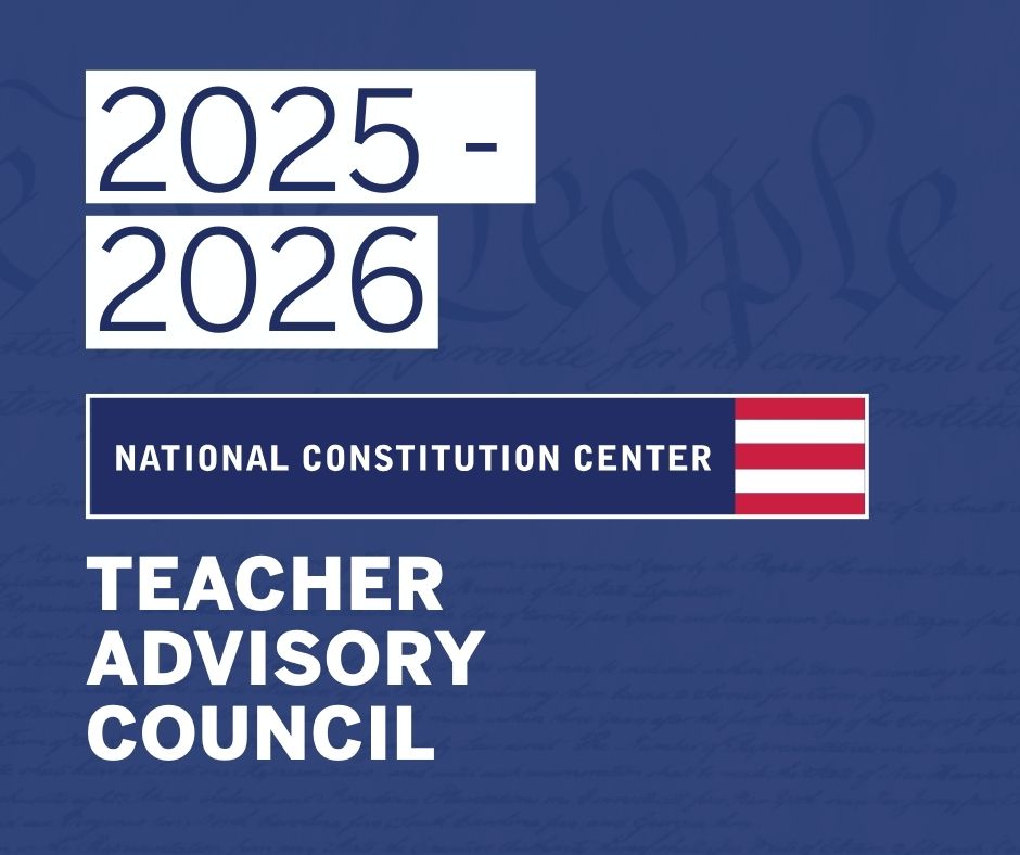 Super excited for this new opportunity!!! Make sure to check out <a href="/ConstitutionCtr/">National Constitution Center</a> for all your Constitution needs!!