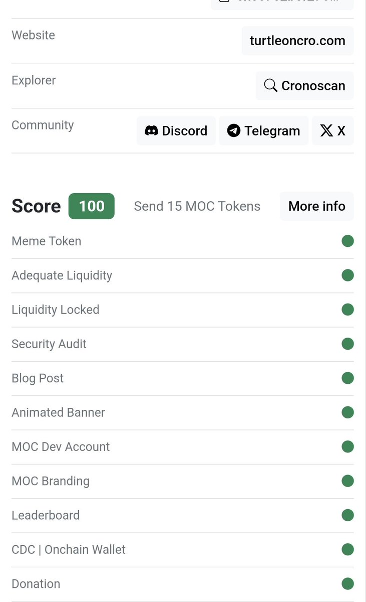 Turtle on Cronos tweet media