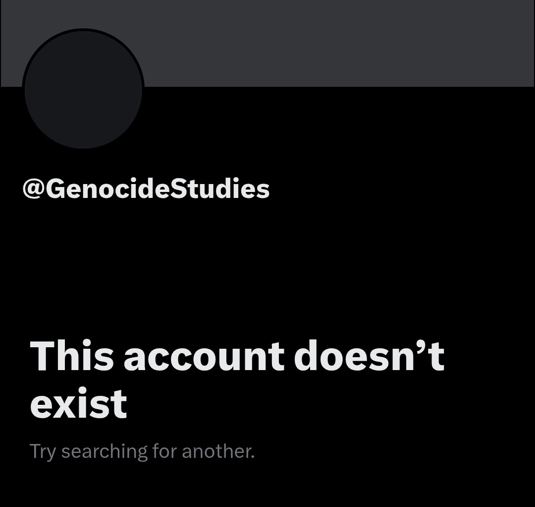 — Genocide Studies Has Been Destroyed —

Unwilling to abide by the open membership model they once touted, the International Association of Genocide Scholars (IAGS) has tanked its own website.

Users can no longer see who the members are, individual member pages have been