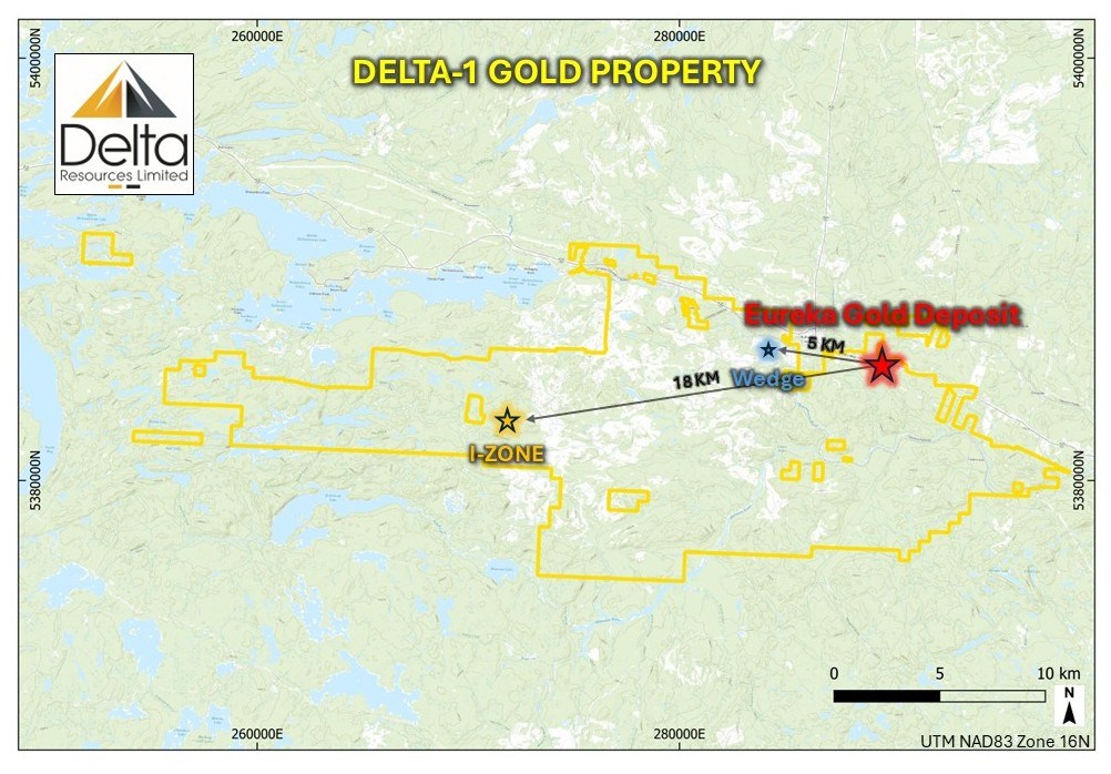 I-ZONE SECTOR ⛏️

Delta has two near-term objectives for the I-Zone Sector:

Complete  the till sampling program initiated in 2024, which remains unfinished.  This work will help identify areas of higher prospectivity and refine  target generation.

Trench a sector where