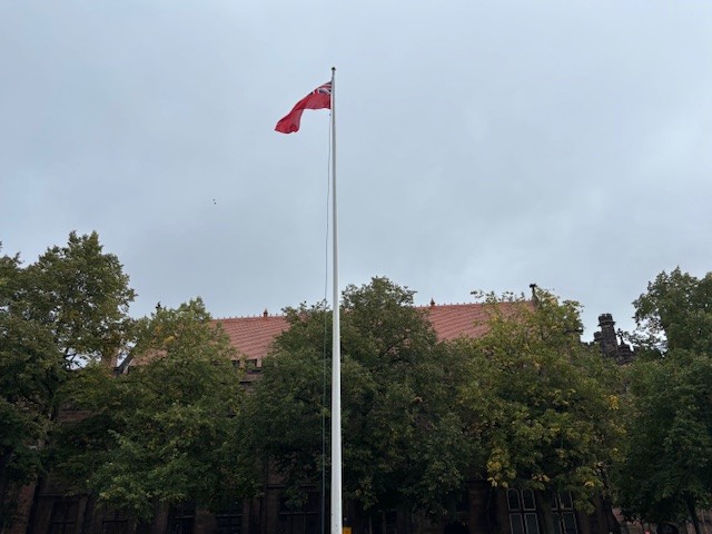 Merchant Navy Day is an important day to remember and acknowledge the invisible service provided by the Merchant Navy. By flying the Red Ensign. 
Chester can recognise their hard work and an opportunity to show our seafarers how much our City values them. 

#MerchantNavyDay