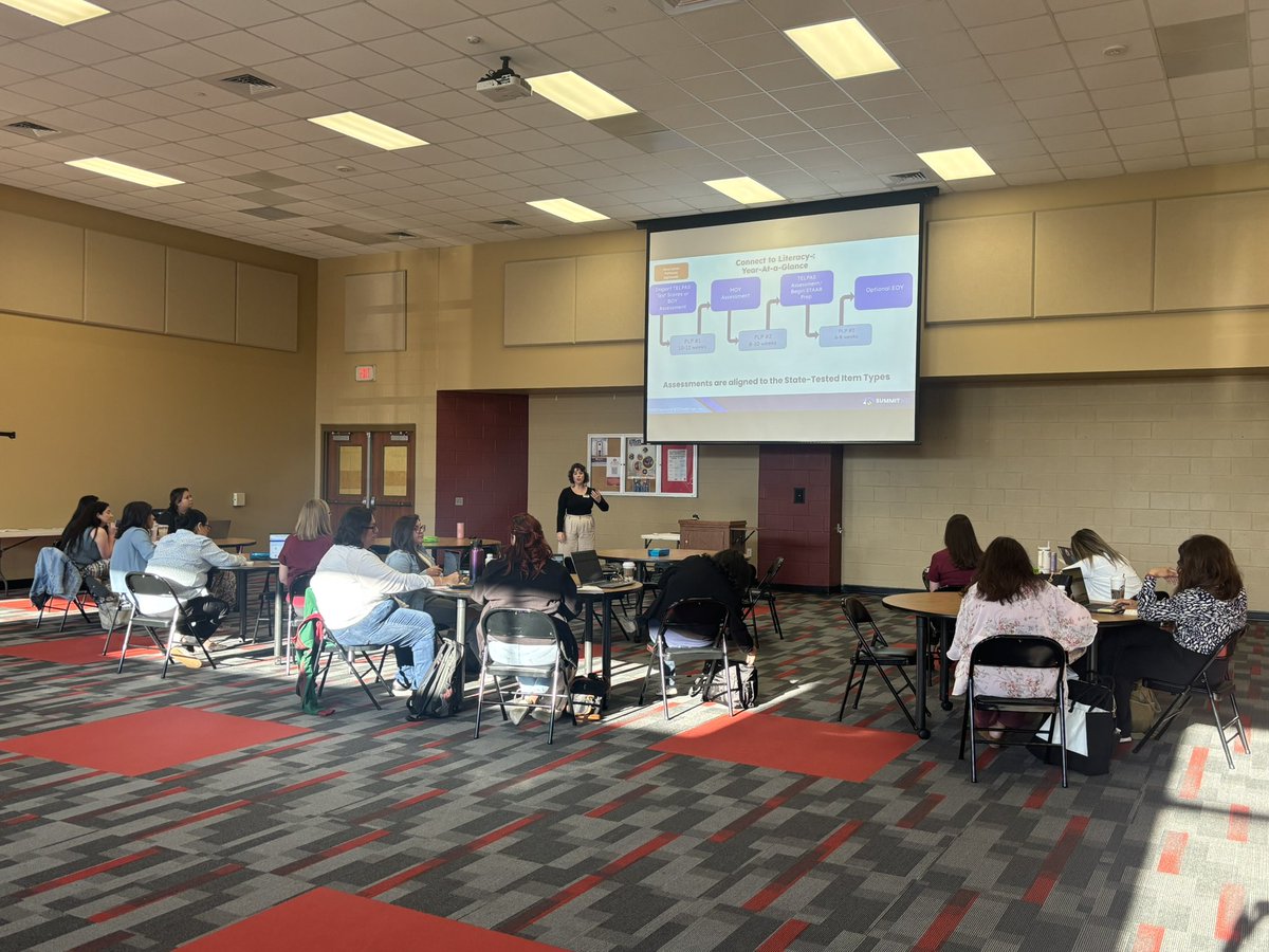 CISD_ML's tweet image. Happening Now: Early Morning with @summit_k12 with our Elementary Summit K12 Refresher Training
