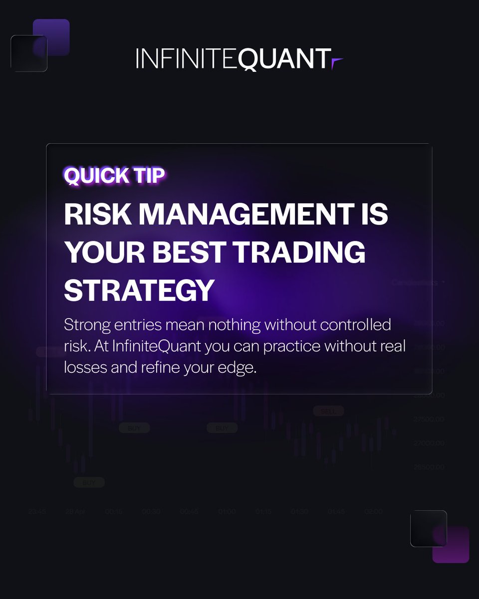 Great traders don’t only make precise entries. They master exits and protect their capital.

At InfiniteQuant, you can train this mindset in a safe, simulated environment. After proving your skills, you can begin competing against other traders for thousands in daily rewards.