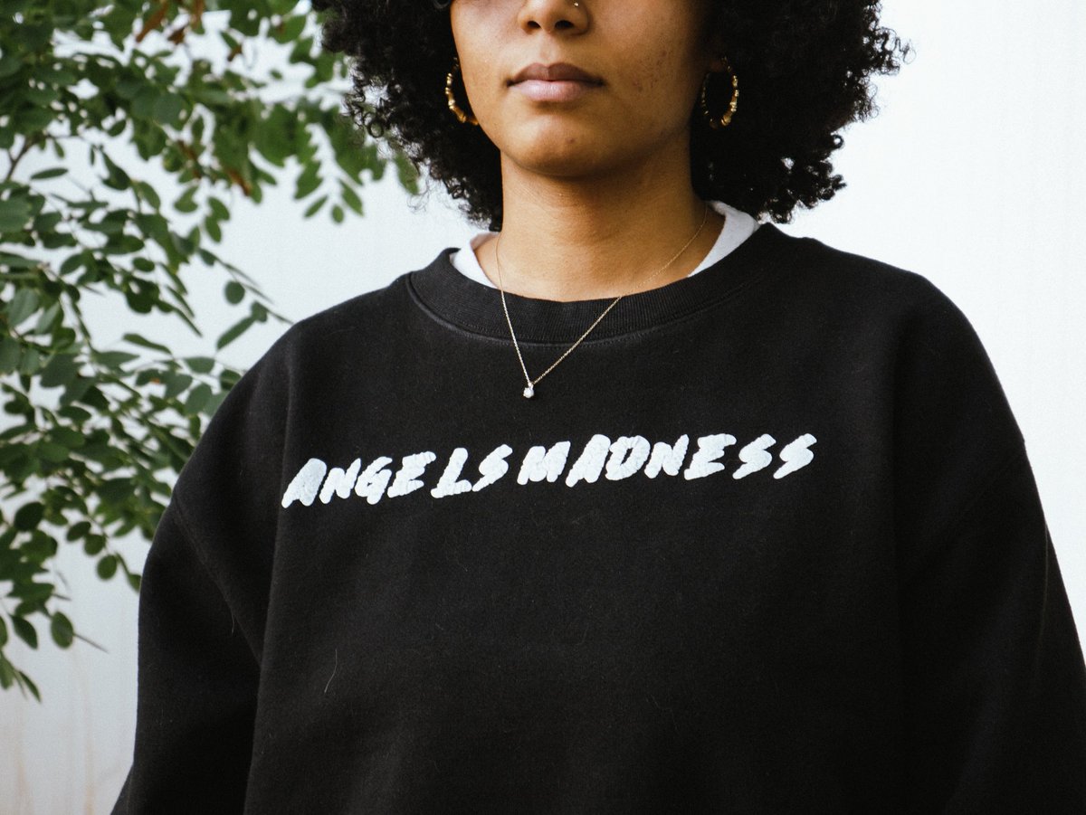 AngelsMadness's tweet photo. If you were wondering what the new #AngelsMadnessMerch was looking like https://t.co/iInlMupujd