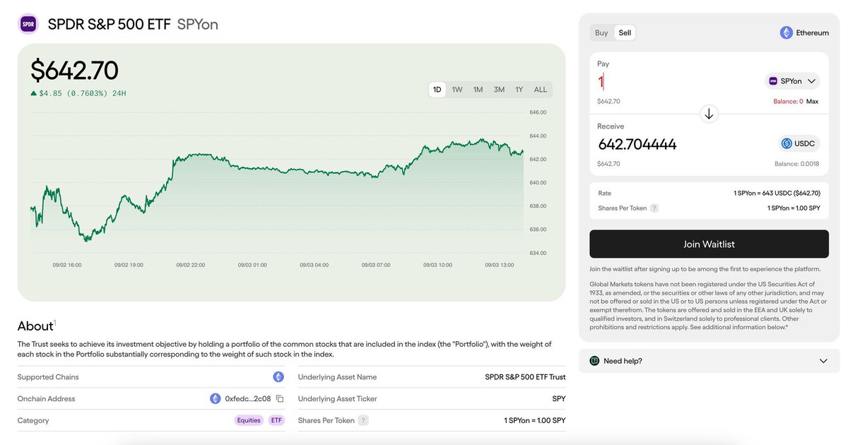 🚨 BREAKING: $ONDO GLOBAL MARKETS OFFICIALLY LAUNCHES