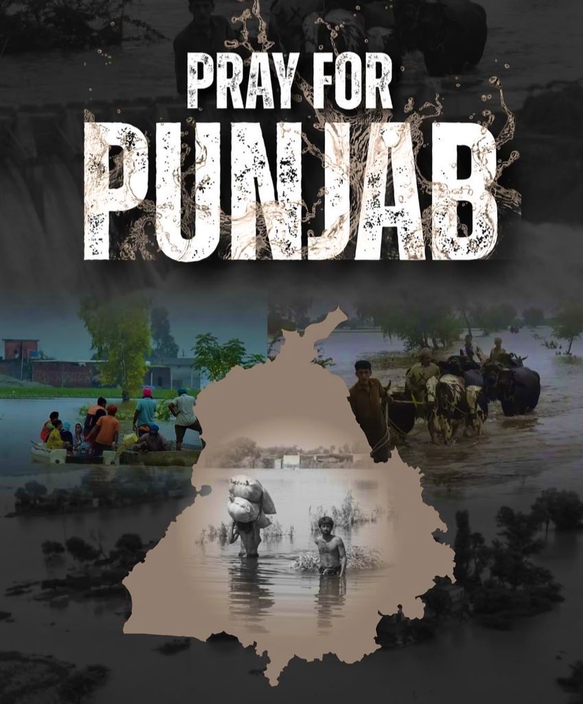 1158APFront5aab's tweet photo. Prayers for Punjab 🙏

#PunjabFloods https://t.co/uEv1EjBj4j
