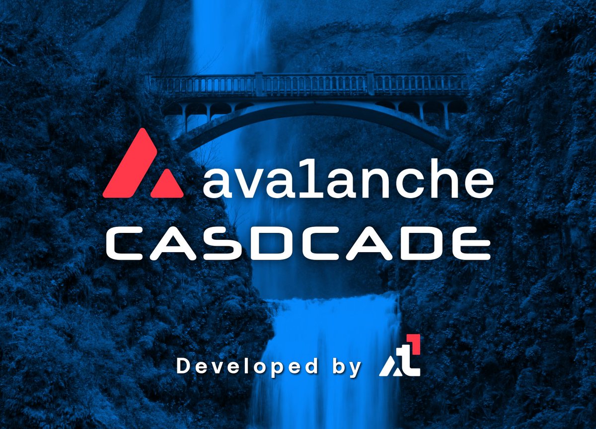 1/ Announcing Avalanche Cascade: a new gateway into the Avalanche ecosystem.

Cascade is a hub designed to make Avalanche easier to explore, whether you are brand new to blockchain, already onchain, or building at scale 🧵👇