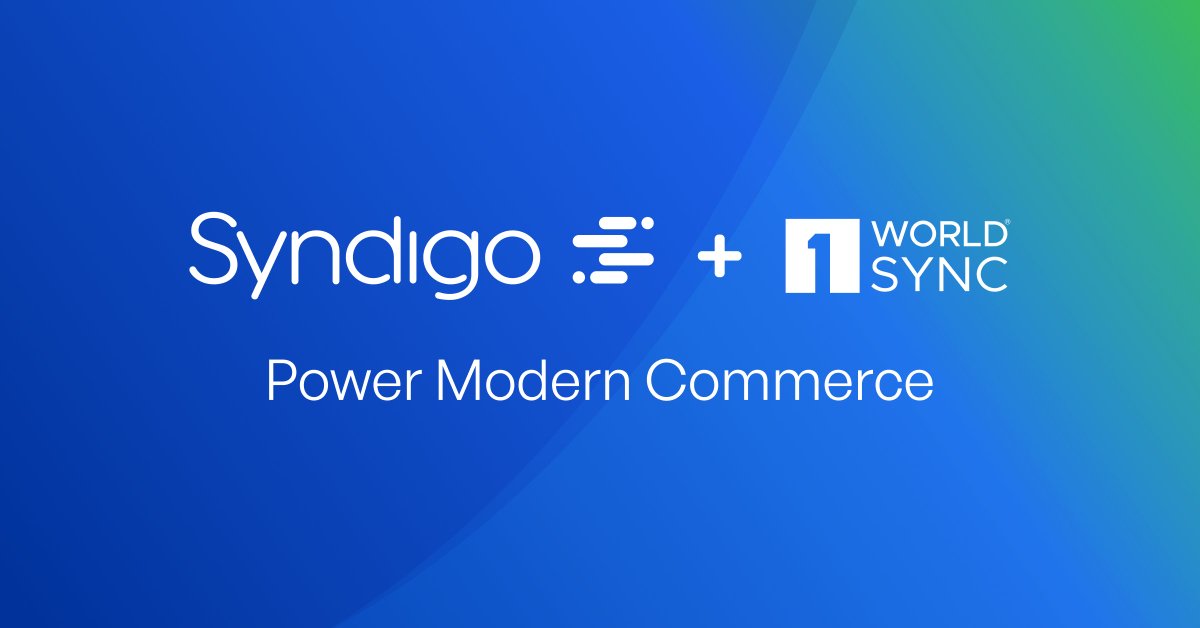 1WorldSync, by Syndigo tweet media