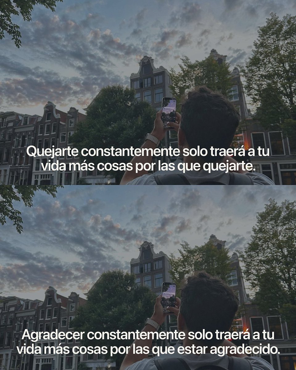 Te conviertes en aquello a lo que prestas atención.