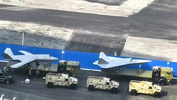 thalesathayde's tweet photo. China displayed its huge drone fleet at today’s Military Day parade, signaling major progress in advanced defense tech and a clear message about its growing military capabilities.  

$NOC $LMT $BA https://t.co/6L8whgDH7e