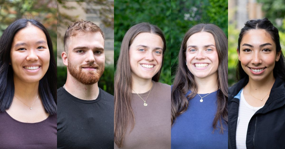 UofT_PT's tweet photo. We are thrilled to welcome our newest cohort of physical therapy students! 🎉 

Anna, Ethan, Taylor, Lauren and Rumi share what inspired them to pursue physical therapy and what they are most looking forward to in the MScPT program. https://t.co/8QF4Soj5BC https://t.co/B9YPZN1wew