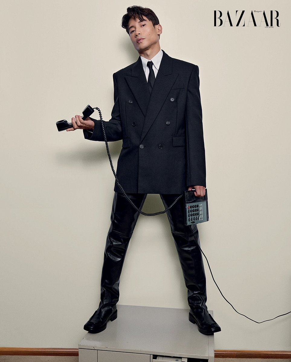 Manny Jacinto slays in new Harper’s Bazaar photoshoot.