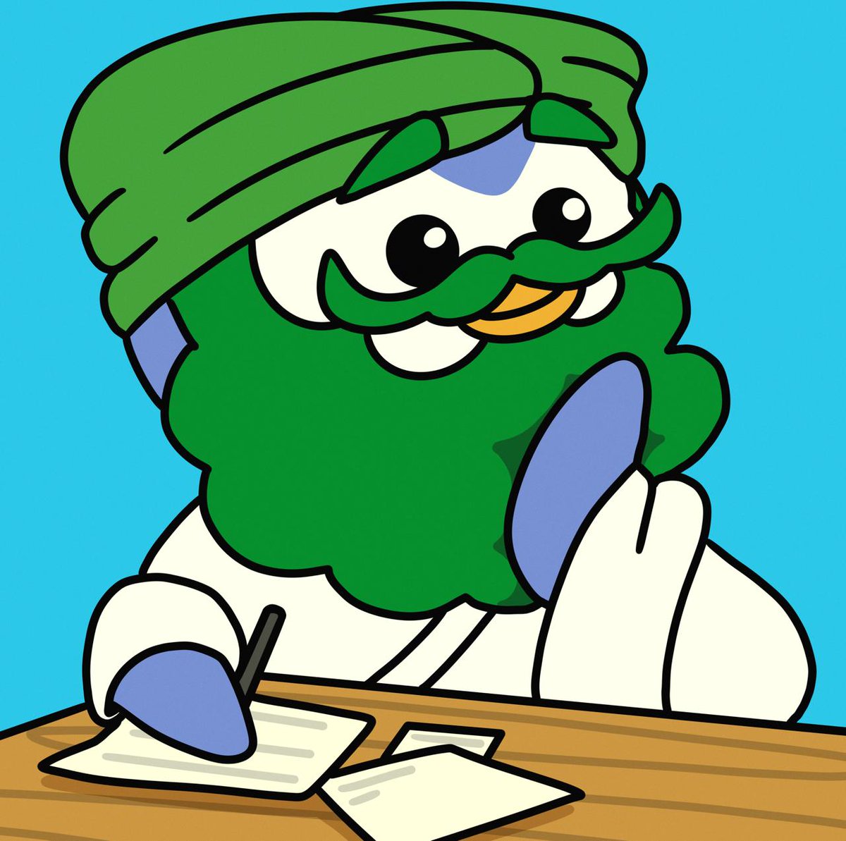 At the Temple desk, Penguru scribbles numbers, scratches his head… then suddenly smirks.
The math checks out.

The Summon Table has already fueled over 3 ETH in $PENGURU buybacks, more than $13,000 at today’s price.

What began as a game of gems now quietly feeds the Temple's
