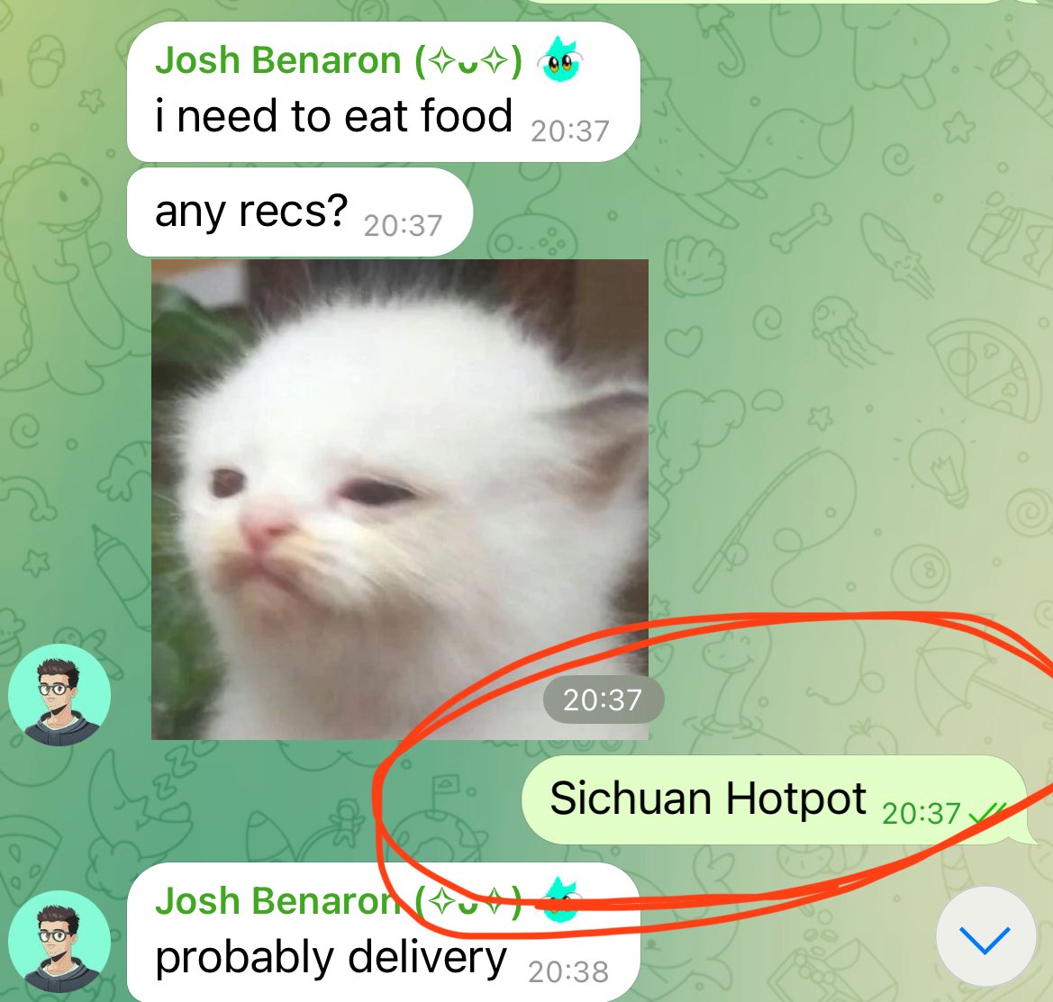 刚结束第一次全英对话直播，对话全球第一条可编程数据链Irys 创始人&amp;CEO Josh，直播快收尾给第一次来中国大陆的Josh贴心的推荐了不辣的潮汕牛肉火锅，没想到他说他喜欢吃辣的，话锋一转本四川人开始推荐起了四川火锅哈哈哈哈哈哈哈😄 

直播回放：x.com/ourtintinland/…