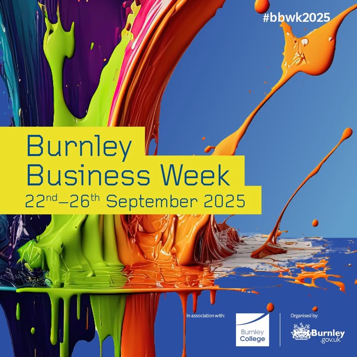 The much-anticipated Burnley Business Week is back for 2025 and is bigger than ever. 💥 

➡️ 🔗 burnley.co.uk/business-week/ 🔗 ⬅️