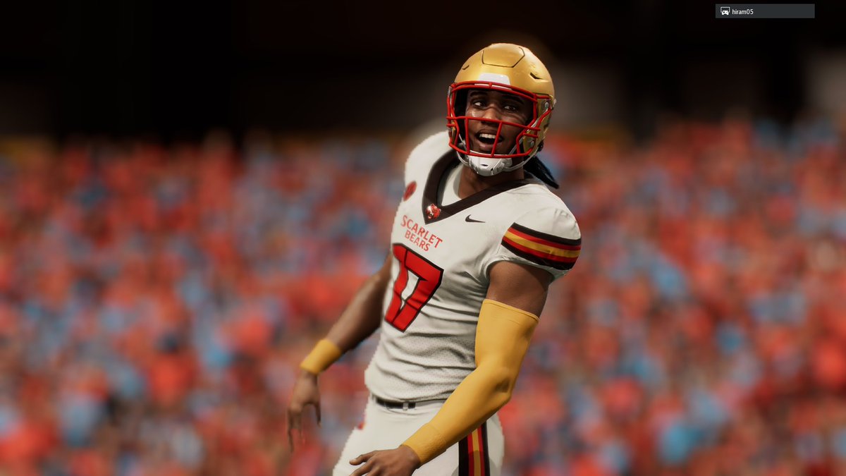 ScarBear_NECF26's tweet image. Bounce back in a huge way on the road against the Chrome Hearts!

After some faltering trust in his ability, QB Baker shut down the haters with 350 yds and 4 TDs, 3 of them to SO WR Leacock

Huge test against the Terps next

1-1

#FromFactoryToField #NECFRecap