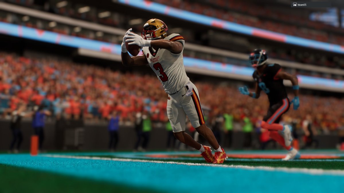 ScarBear_NECF26's tweet image. Bounce back in a huge way on the road against the Chrome Hearts!

After some faltering trust in his ability, QB Baker shut down the haters with 350 yds and 4 TDs, 3 of them to SO WR Leacock

Huge test against the Terps next

1-1

#FromFactoryToField #NECFRecap