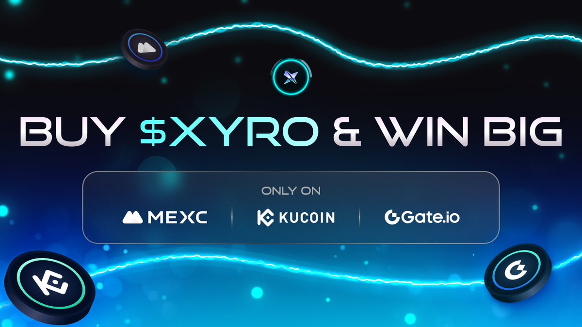 XYRO ๐ฎ (@xyro_io) on Twitter photo Power Up the $XYRO Community! ๐พ
Xyroes, our community keeps getting stronger โ and weโre just getting started. Every new holder adds power, stability, and momentum to $XYRO ๐ฅ
How can YOU ride the wave and win big?
โ
 Buy $XYRO on our official CEXs:
โข KuCoin โ Power Up the $XYRO Community! ๐พ
Xyroes, our community keeps getting stronger โ and weโre just getting started. Every new holder adds power, stability, and momentum to $XYRO ๐ฅ
How can YOU ride the wave and win big?
โ
 Buy $XYRO on our official CEXs:
โข KuCoin โ