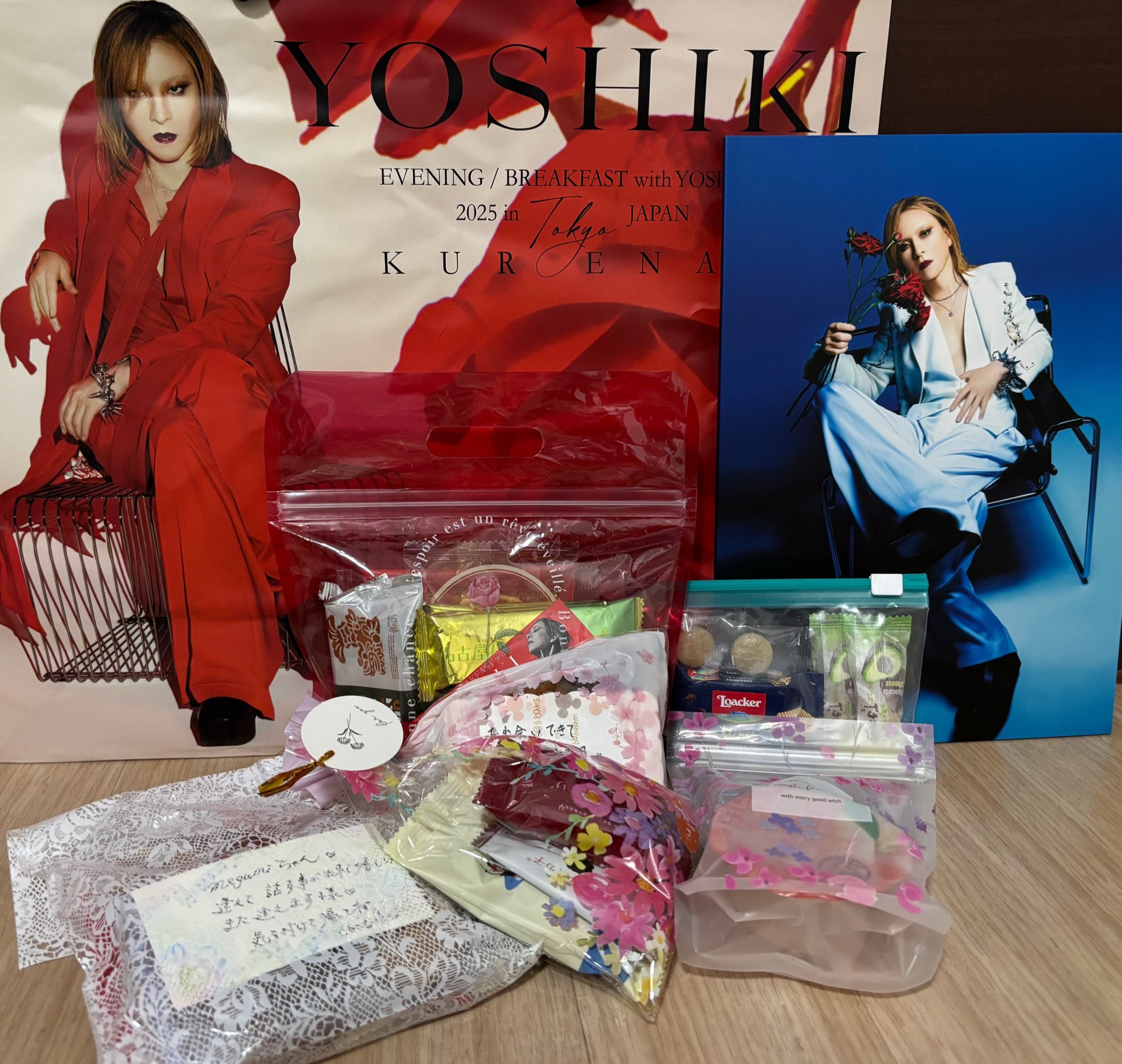 お土産一式　YOSHIKI EVENING/BREAKFAST 2025 yoshiki/EvningBreakfast ショー2025のお土産☆ - メルカリ