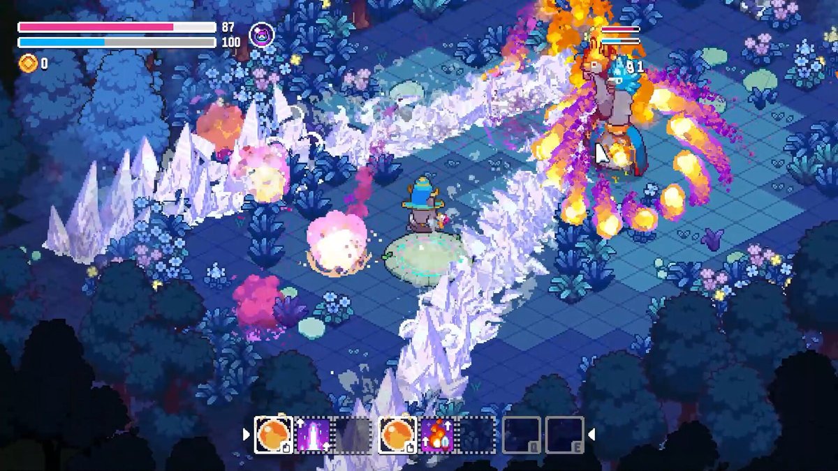 Craft limitless spells! Destroy hordes of enemies and duel other master wizards!

Wizard Cats by <a href="/wizardcats_gg/">Wizard Cats</a> 🔥

#indiegame #indiedev #DDIGS