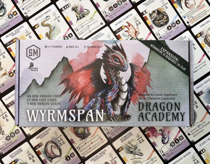 centrumgierpc's tweet image. Smoki, szkolenia i nowe karty — Wyrmspan dostaje Dragon Academy! 🐉

Więcej:  centrumgier.com/wyrmspan-drago… 

#Wyrmspan #DragonAcademy #GryPlanszowe #Smoki #StonemaierGames