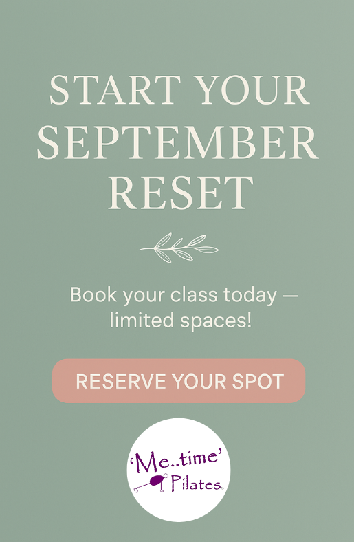 MetimePilates's tweet photo. “September Reset: Prioritise YOU with Pilates 🌿” - https://t.co/hhxWLemNsK https://t.co/1XNdtQA4w0