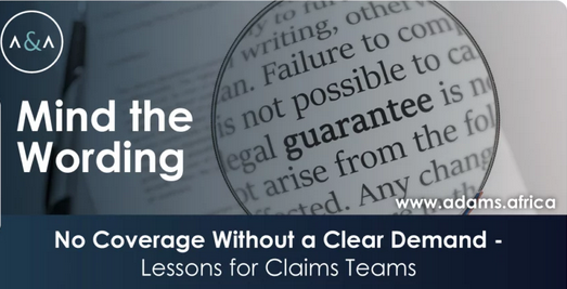 go_legal's tweet image. This decision highlights that not every request or complaint amounts to a ‘Claim,’ reinforcing the need for a clear and specific ‘demand’ under claims-made insurance policies. @AdamsAdamslaw #insuranceclaims #insurancepolicy #liability #Demand
golegal.co.za/coverage-deman…