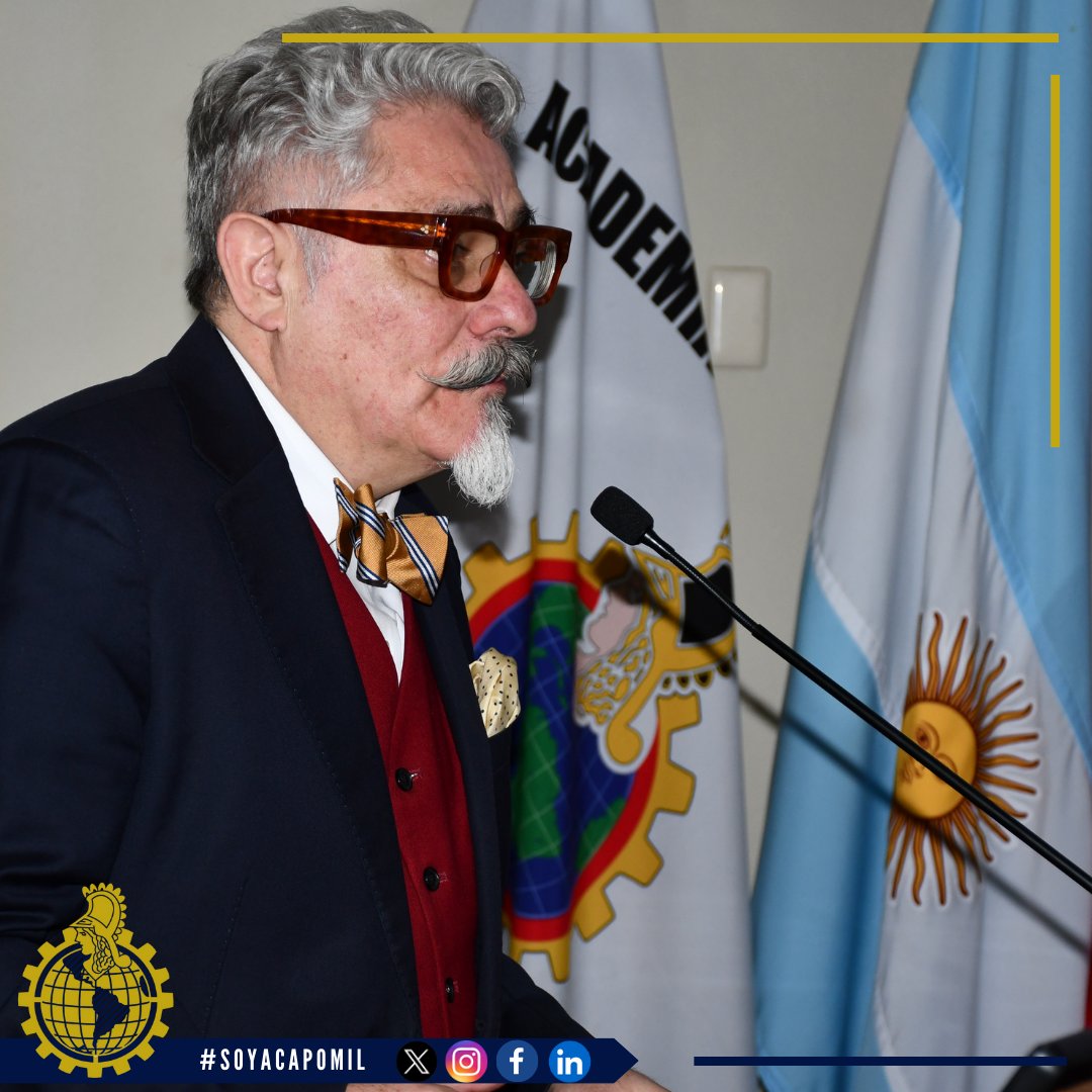 Acapomil_'s tweet photo. 🔬 En la Academia Politécnica Militar se realizó la charla:
“Aplicaciones de las Tecnologías Nucleares”, dictada por el Dr. Felipe Guevara @cchen_gob  y acompañado por el Dr. Leopoldo Soto.
Un espacio de aprendizaje e intercambio sobre ciencia y tecnología nuclear ⚛️. https://t.co/UG1febdrUx