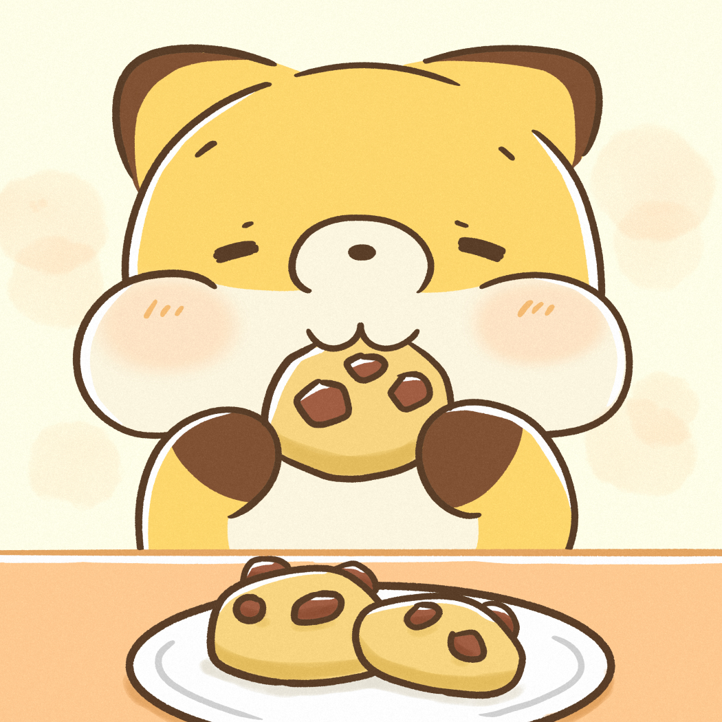 チョコスコーンぽぬ〜🍫