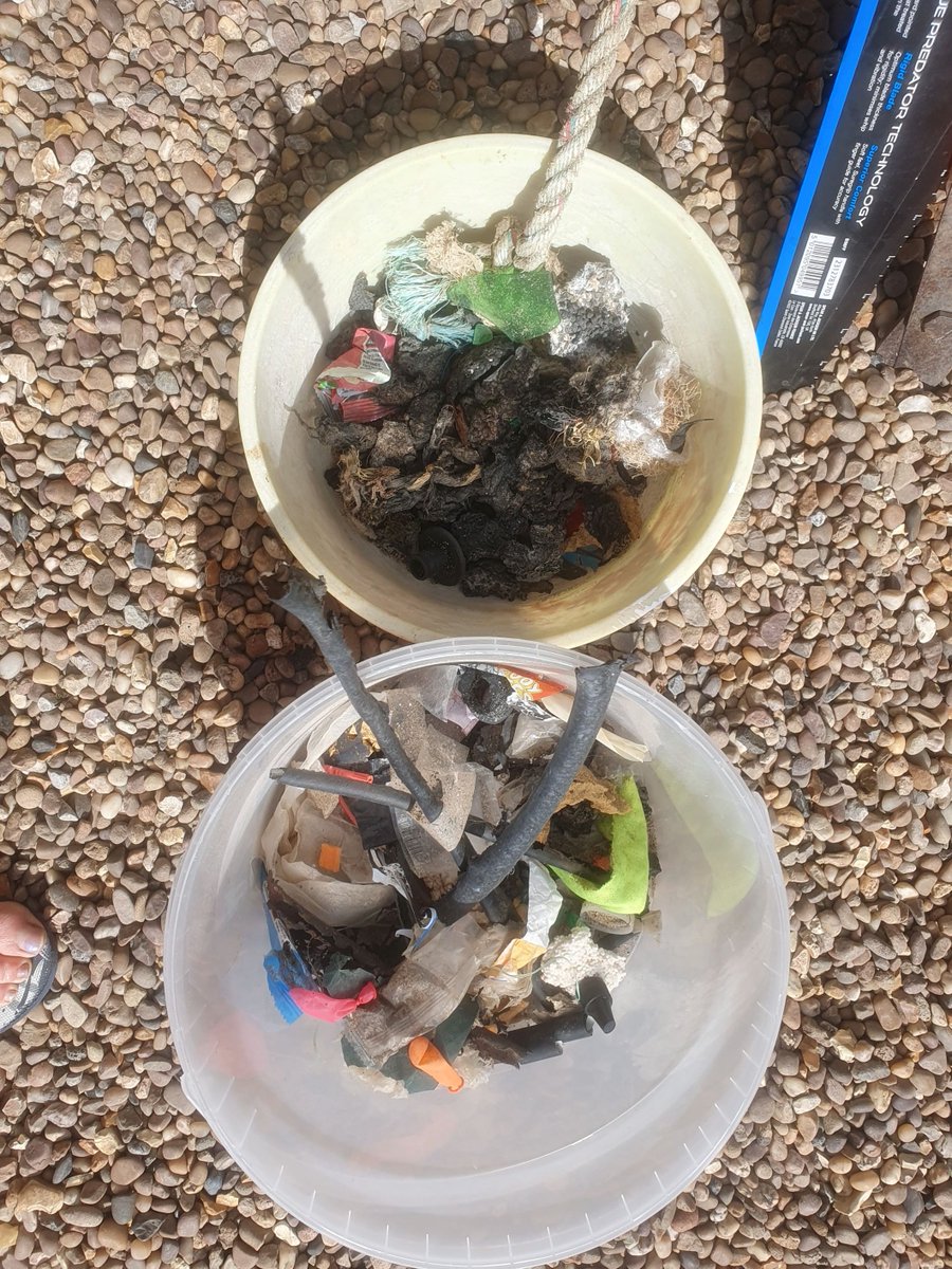 Thank you Christine for clearing this with the help of your family who visiting- much appreciated. Much more North Sea debris coming to light after the heavier tides.