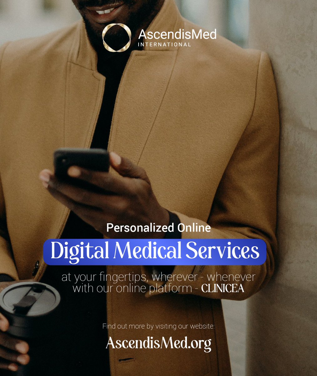 Access your health information with just a tap! 📲
Digital medical records can be used at AscendisMed's online platform, making it easier than ever to check your health records anytime, anywhere.
