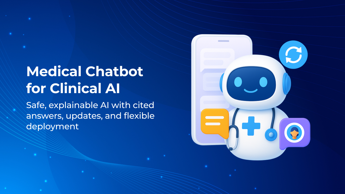 JohnSnowLabs's tweet image. Built to match clinical workflows—and scale as your needs evolve.
🔗 hubs.li/Q03GzJCn0
#MedicalChatbot #ExplainableAI #AIinHealthcare #ClinicalAI #ResponsibleAI #EnterpriseAI #DigitalHealth