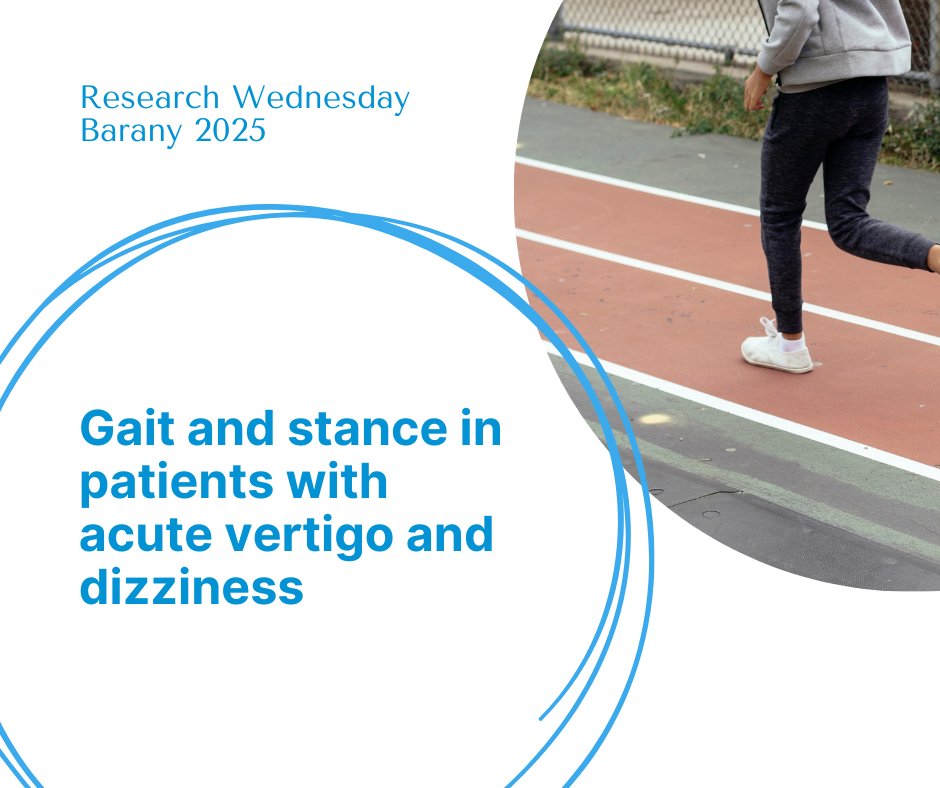 New work from Hadzhikolve et al. evaluates gait and stance in those with acute vertigo. pmc.ncbi.nlm.nih.gov/articles/PMC12…